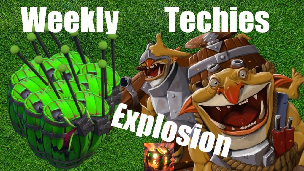 Dota 2 Heroes weekly Techies Moments #1