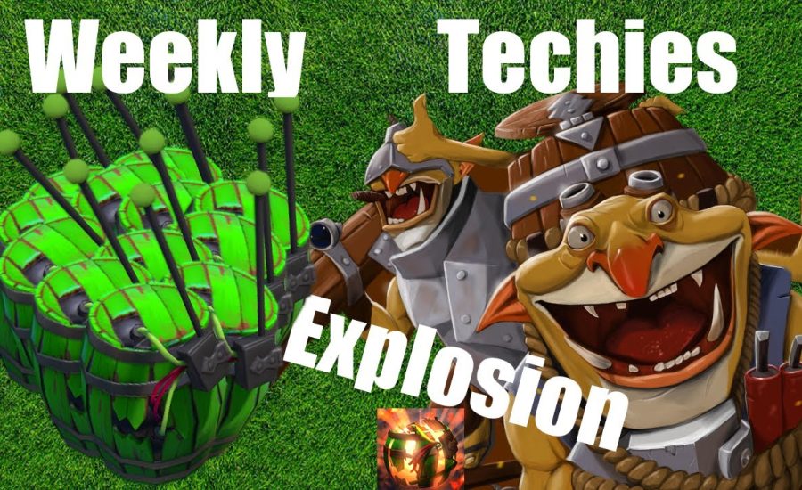 Dota 2 Heroes weekly Techies Moments #1