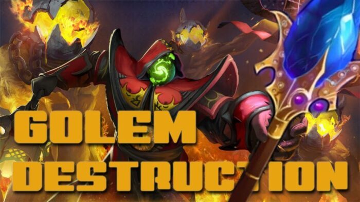 Dota 2 - Warlock and the GOLEM ARMY