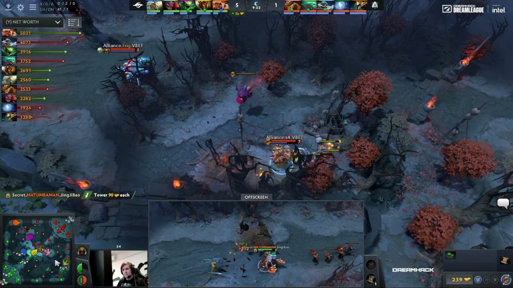 Dota2   Alliance vs  Team Secret   Game 1   DreamLeague Season 14 DPC EU   Upper Division