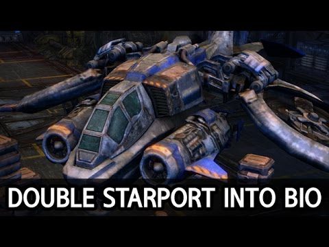 Double Starport Banshee into Bio l StarCraft 2: Legacy of the Void l Crank