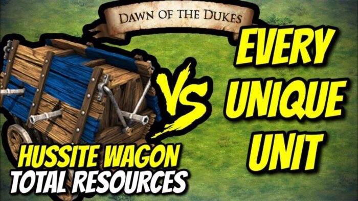 ELITE HUSSITE WAGON vs EVERY UNIQUE UNIT (Total Resources) | AoE II: Definitive Edition