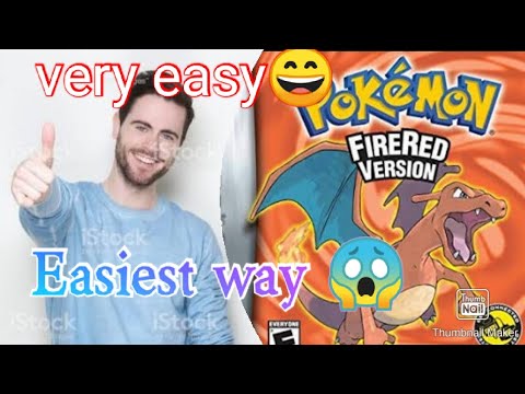 Easiest way to download Pokemon fire red