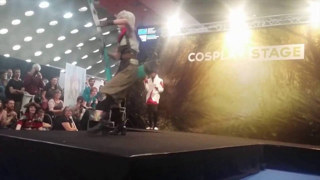 Ekko the Boy Who Shattered Time Zaun by Halcyascosplay (League of Legends) Event Gameforce 2016 Live