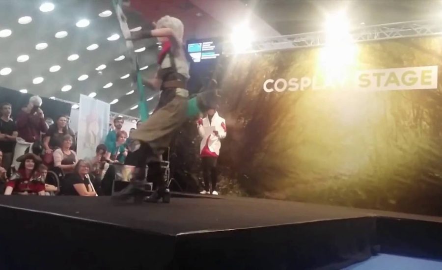 Ekko the Boy Who Shattered Time Zaun by Halcyascosplay (League of Legends) Event Gameforce 2016 Live