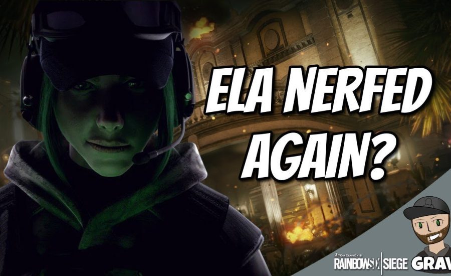 Ela Nerfed Again! Rainbow Six Siege | PS4 Gameplay