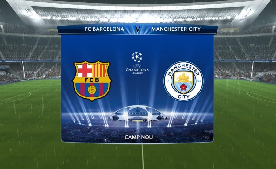 FIFA 14 | Barcelona 2 - 0 Manchester City | UEFA Champions League