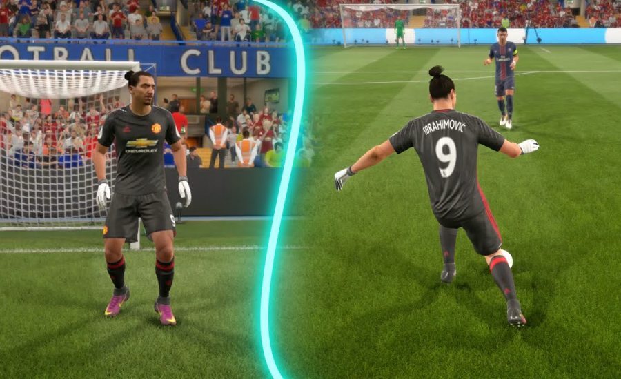 FIFA 17 - 90 RATED IBRAHIMOVIC PLAYING AT GOALKEEPER !!! (fifa 17 gameplay)