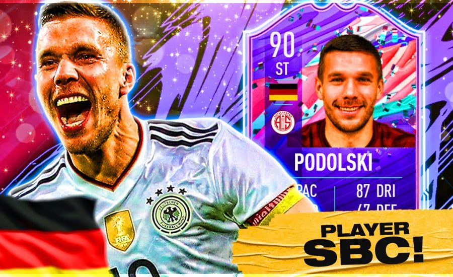 FIFA 21|  INSANE 90 RATED FUT BIRTHDAY LUKAS PODOLSKI IN DEPTH  SBC REVIEW