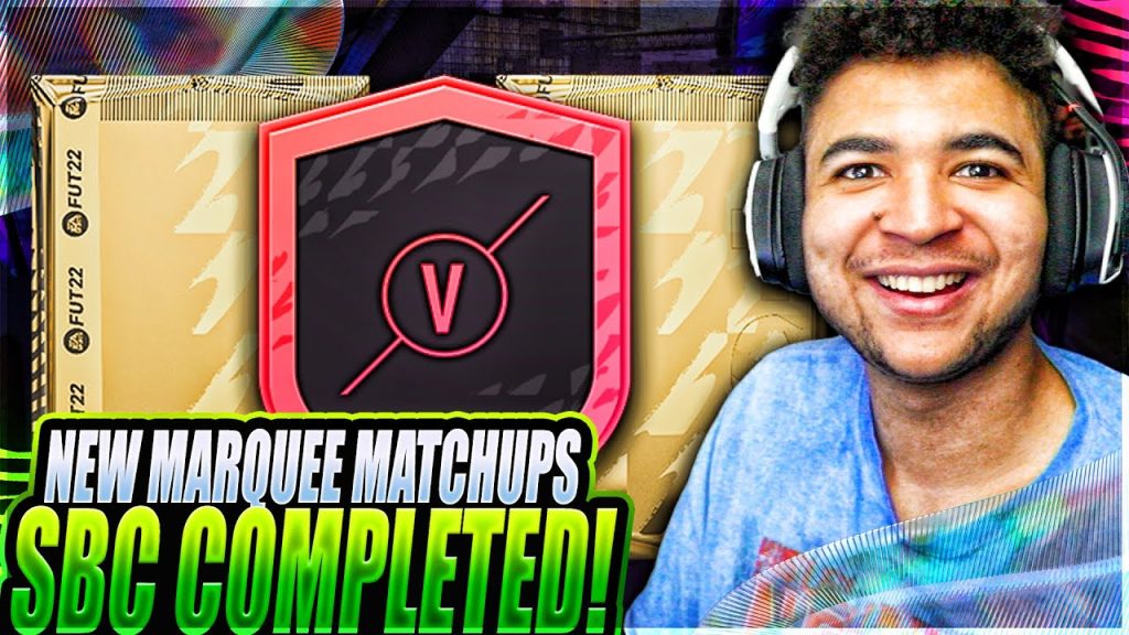 FIFA 22| NEW MARQUEE MATCHUPS SBC COMPLETED!!