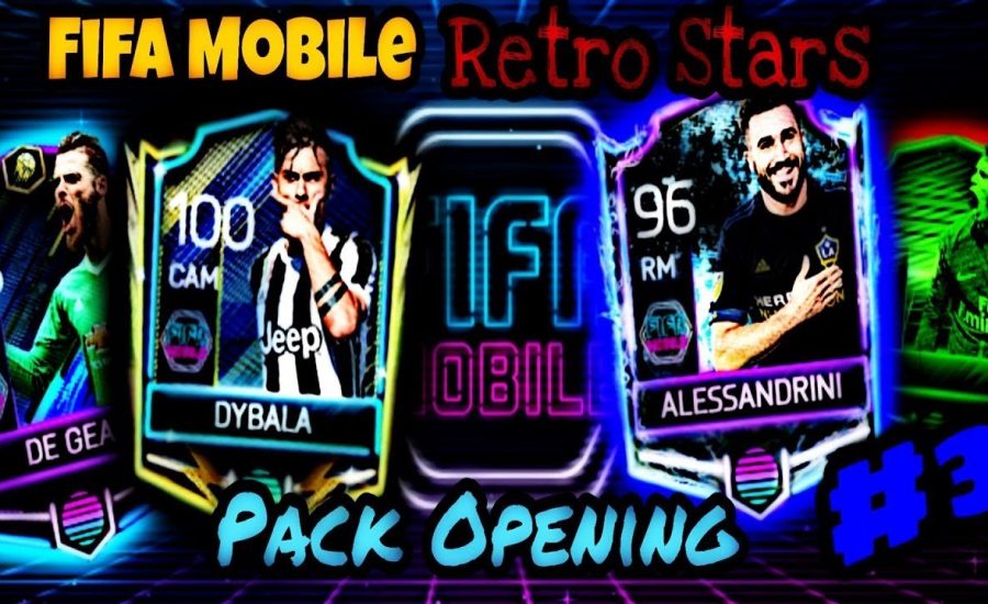 FIFA MOBILE 18 RETRO STARS PACK OPENING #3 /HUN/