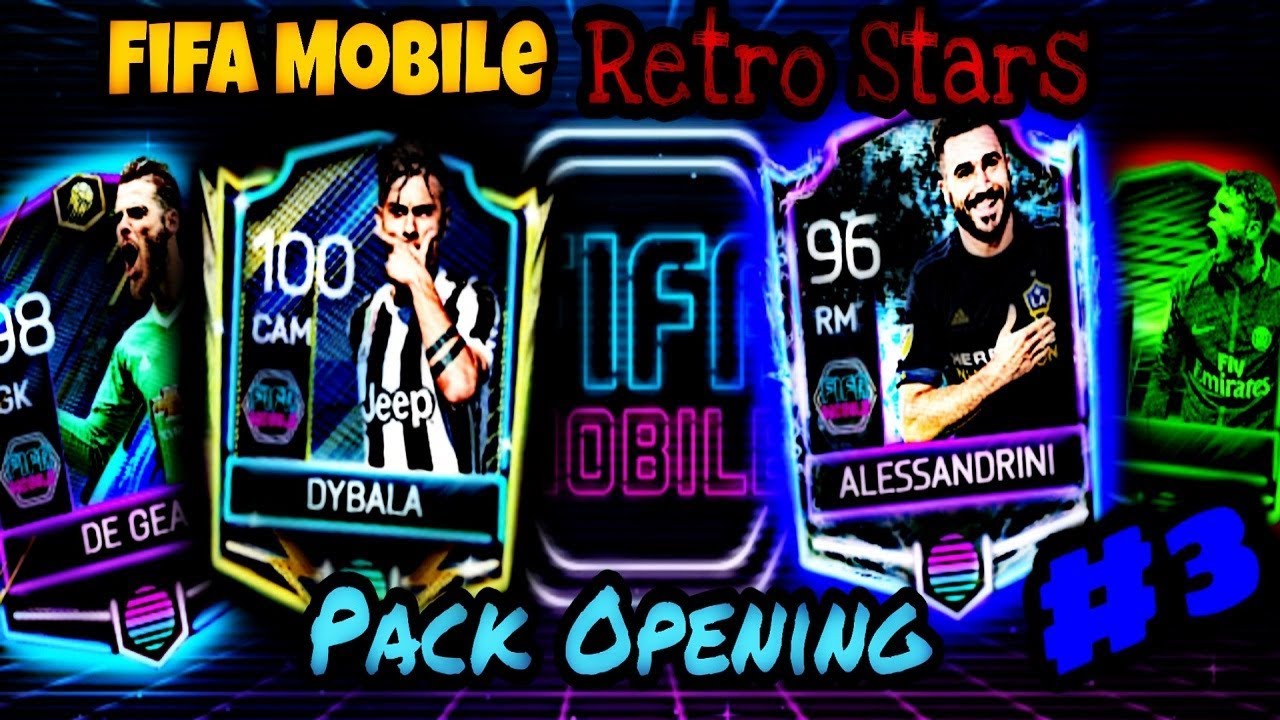 FIFA MOBILE 18 RETRO STARS PACK OPENING #3 /HUN/