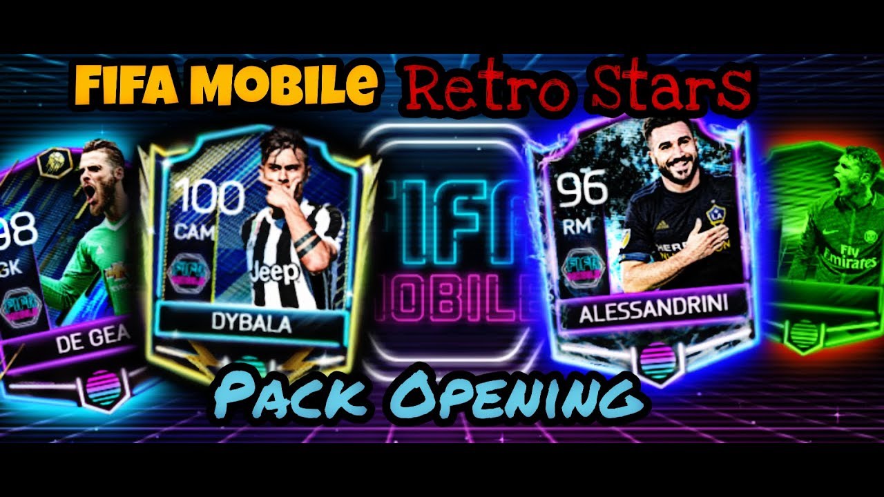 FIFA MOBILE 18 RETRO STARS PACK OPENING - EZ A LEGROSSZABB EVENT ???