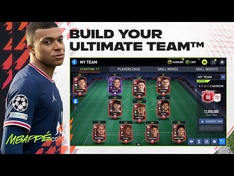 FIFA mobile 22 limited beta game play 3