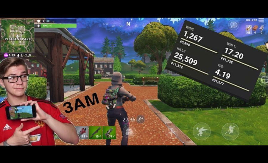 FORTNITE MOBILE SERVERS AT MIDNIGHT