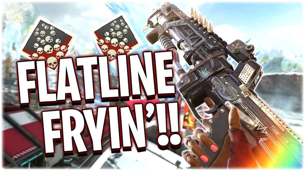 FRYING with the FLATLINE!!! (Apex Legends PS4)