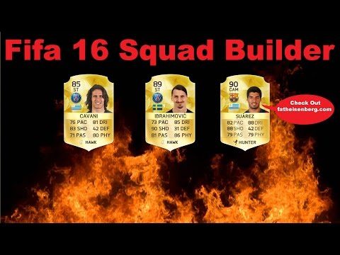 Fifa 16 Squad builder