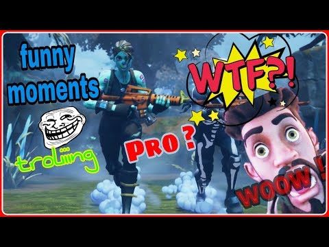 Fortnite Daily WTF Moments - ( Fortnite Battle Royale , Funny pro player  !? )