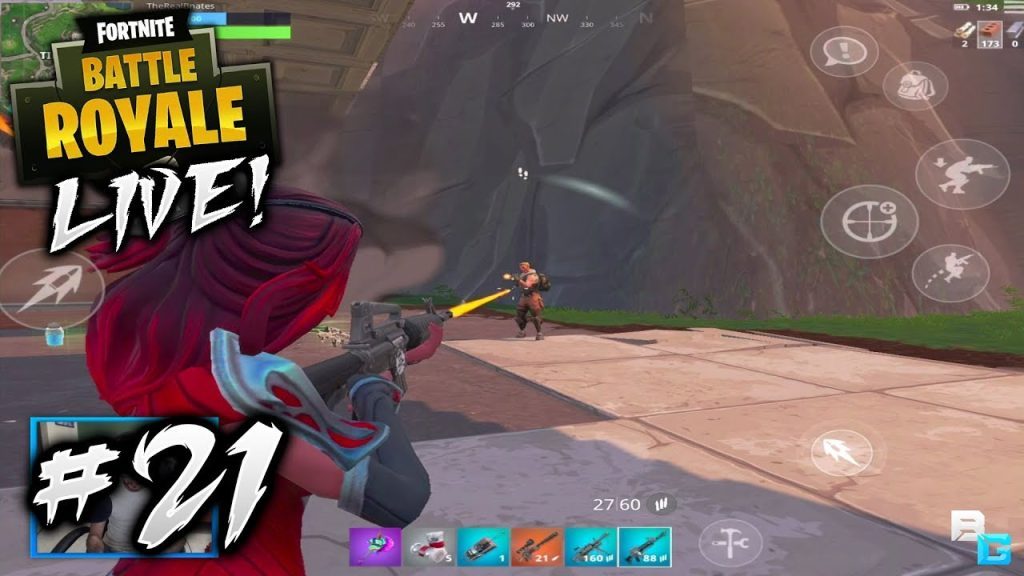 Fortnite Mobile - LIVE! #21 | "Redemption Game!"