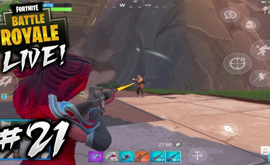 Fortnite Mobile - LIVE! #21 | "Redemption Game!"