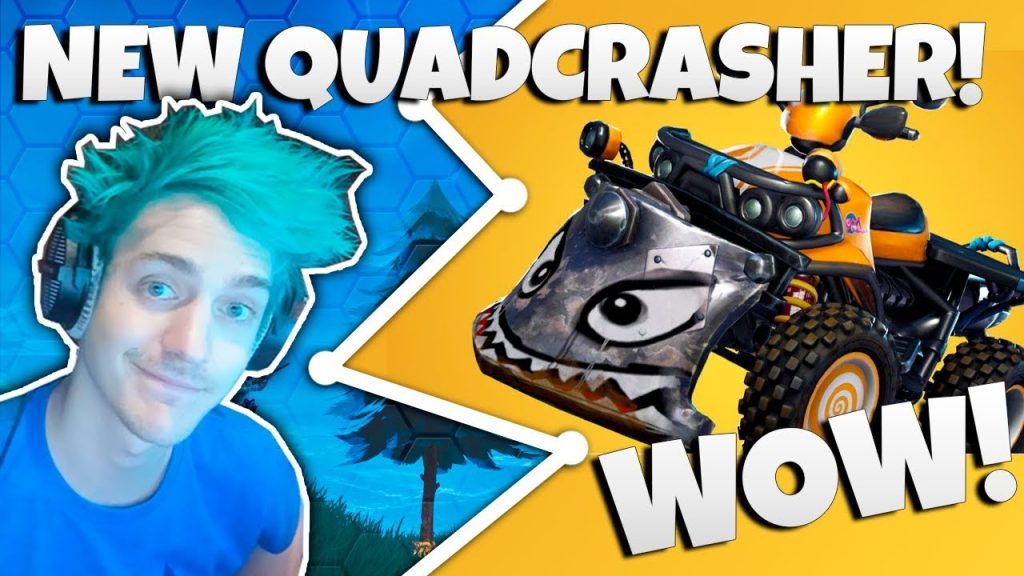 Fortnite - NEW Quadcrasher Vehicle