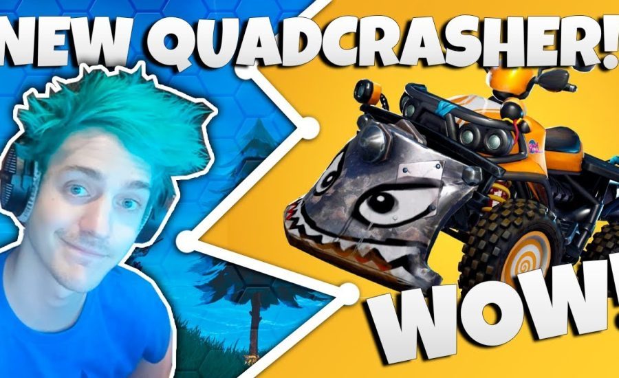 Fortnite - NEW Quadcrasher Vehicle