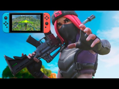 Fortnite Solo Squads Season 4 Gameplay on Nintendo Switch (Chapter 2)