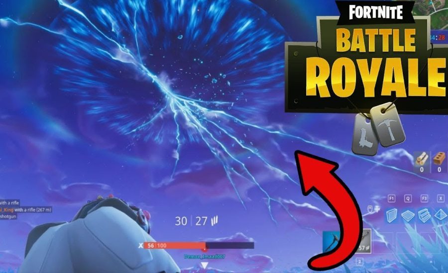 Fortnite's Rocket Launch CATASTROPHE! A crack in space time?