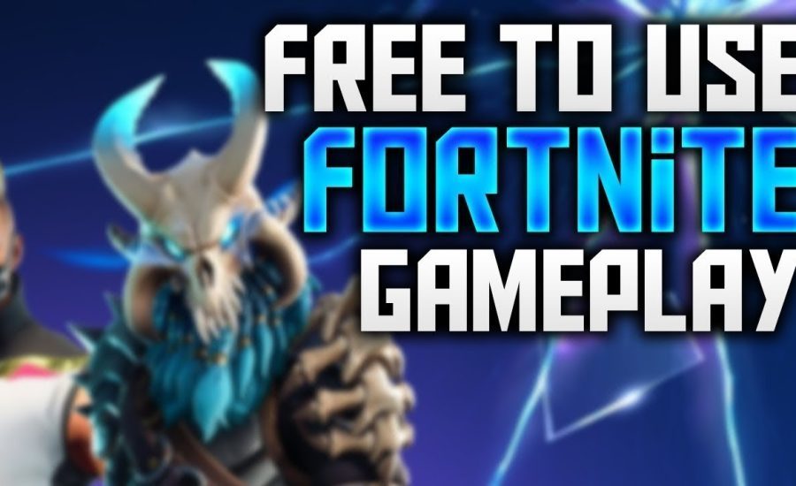 Free To Use FORTNITE Gameplay   720P 60FPS  ICE STORM DUOS