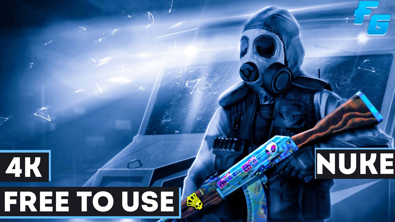 Free To Use Gameplay | CS:GO | 4K | No Copyright Gameplay | Nuke