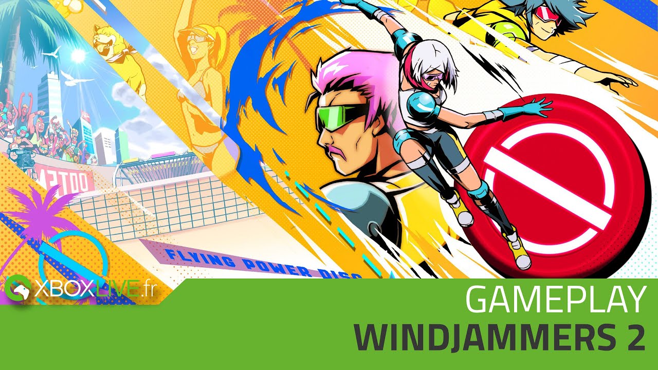 GAMEPLAY Xbox Series X - Windjammers 2