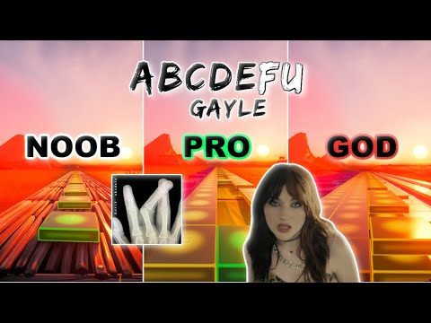GAYLE - abcdefu - Noob vs Pro vs God (Fortnite Music Blocks) With Map Code!