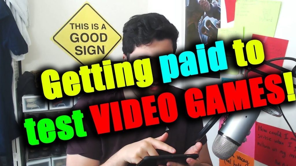 GETTING PAID TO TEST VIDEO GAMES