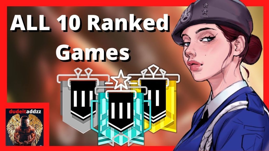 GOLD 3 In 10 Ranked games? |rainbow six siege high caliber