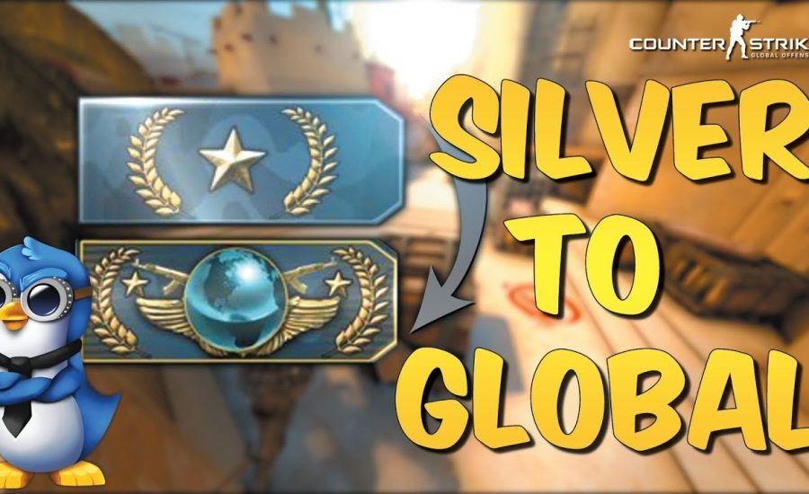 GOLD NOVA TO GLOBAL! CS GO Solo Queue #10