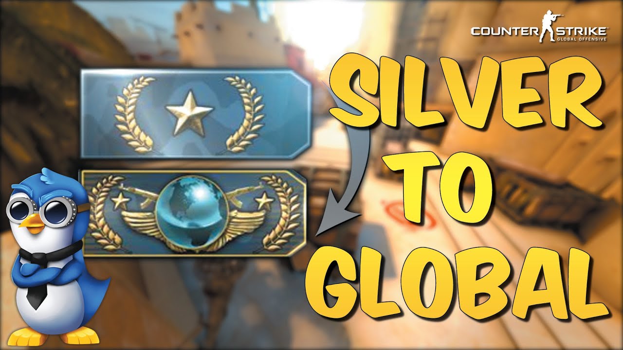 GOLD NOVA TO GLOBAL! CS GO Solo Queue #10