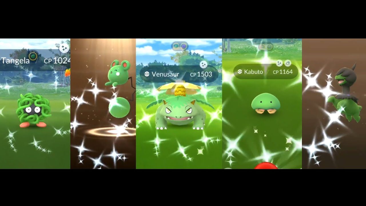 GREEN SHINIES ONLY!!! - Pokemon GO Shiny Compilation #197