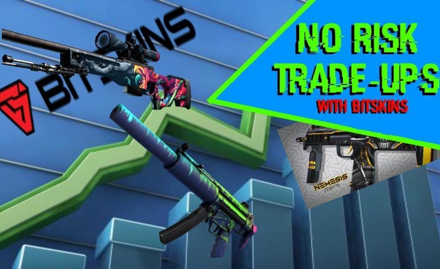 GUARANTEED PROFIT NO RISK NO LOSS TRADE UPS w/ BITSKINS + TRADE UP TIPS