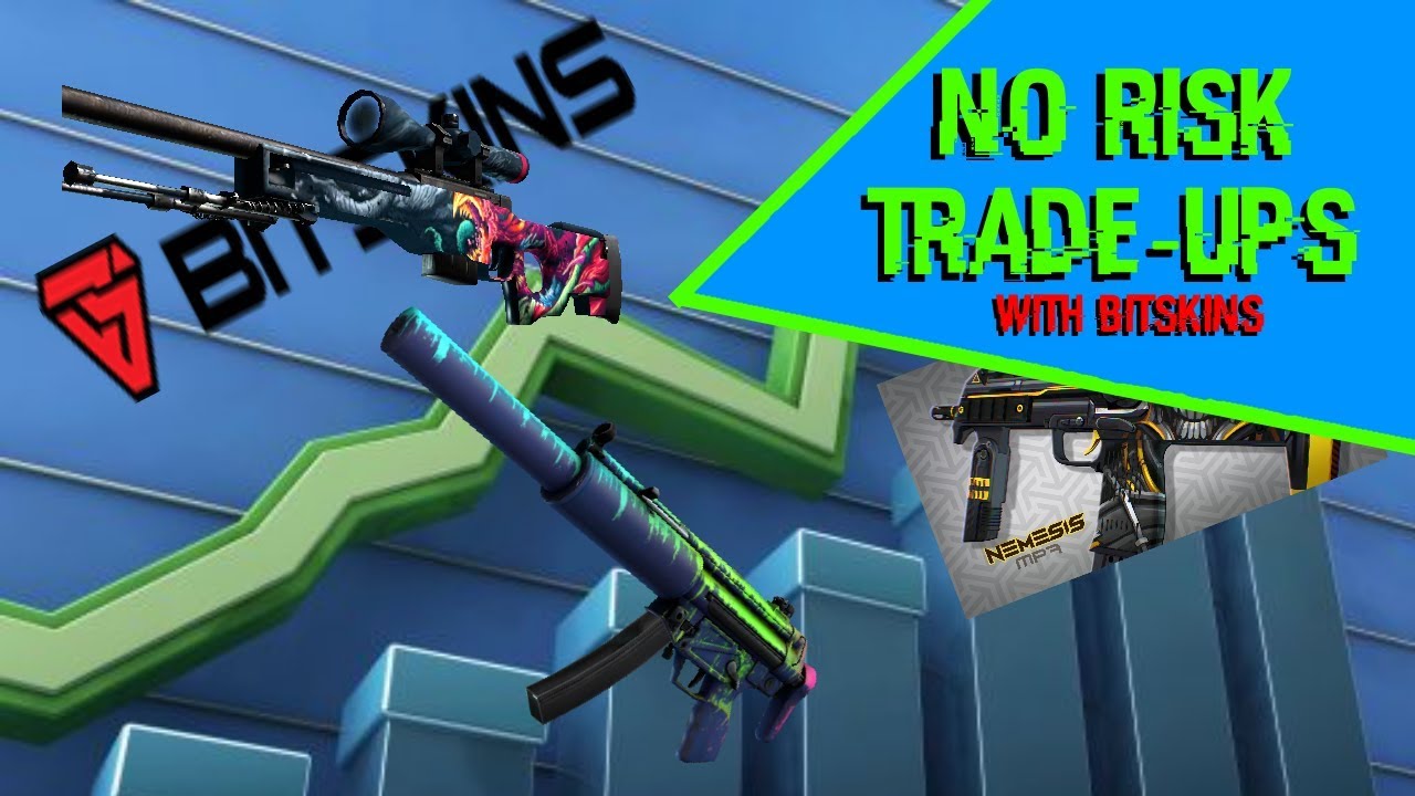 GUARANTEED PROFIT NO RISK NO LOSS TRADE UPS w/ BITSKINS + TRADE UP TIPS