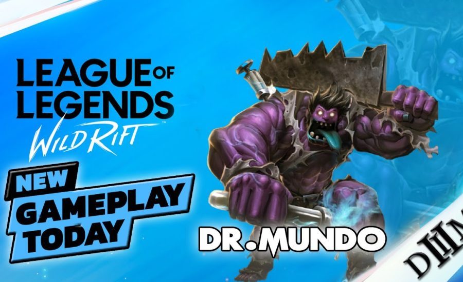 Gameplay League of Legends Wild Rift : "Dr.Mundo" Full Game #25