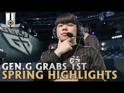 Gen.G Takes the #LCK 1st Seed | 2020 Spring Game Highlights