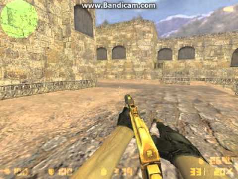 Gold Galil for Counter Strike 1.6