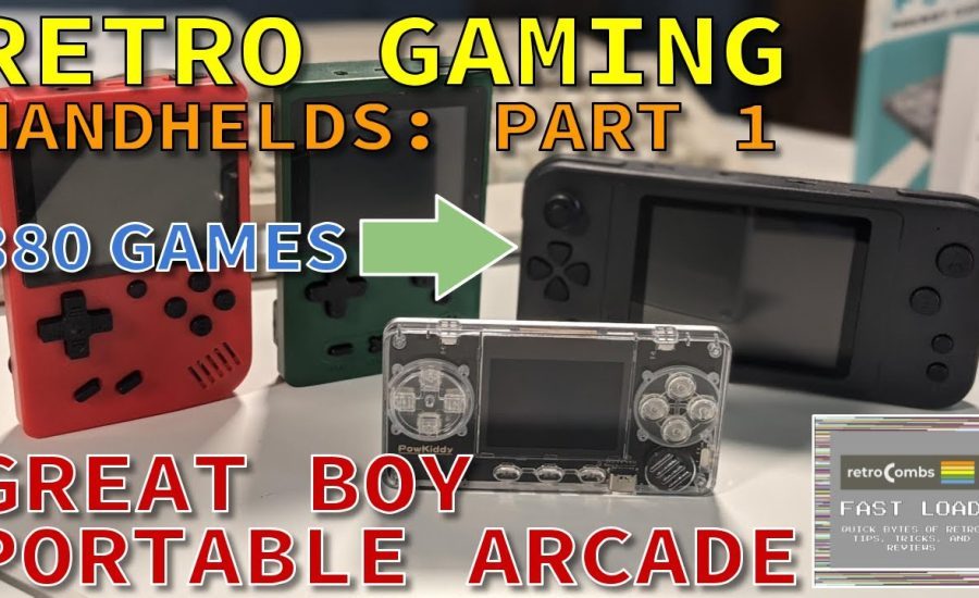 Great Boy handheld with 280 games | 4 handhelds under $60 | #1 of 4