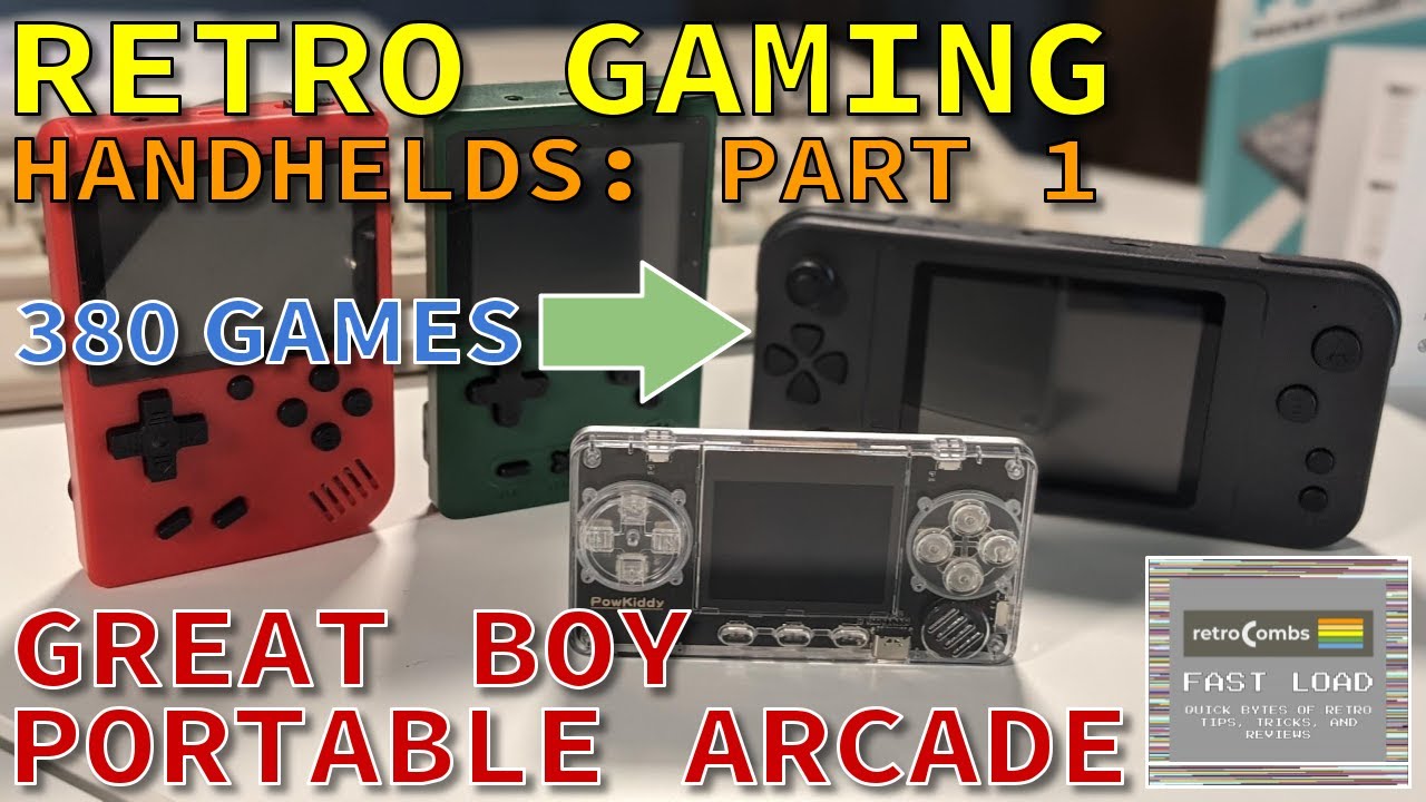 Great Boy handheld with 280 games | 4 handhelds under $60 | #1 of 4