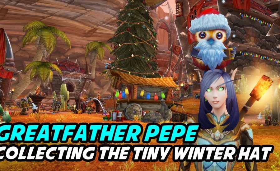 Greatfather Winter Pepe Costume - Collect A Tiny Winter Hat (Winter Veil)