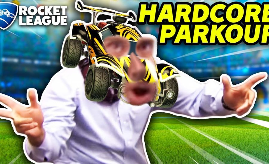 HARDCORE PARKOUR (Rocket League)