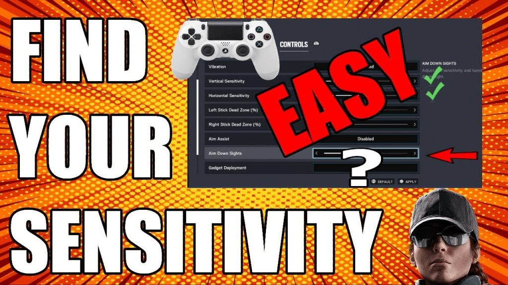 HOW TO FIND YOUR SENITIVITY | EASY GUIDE | RAINBOW SIX SIEGE