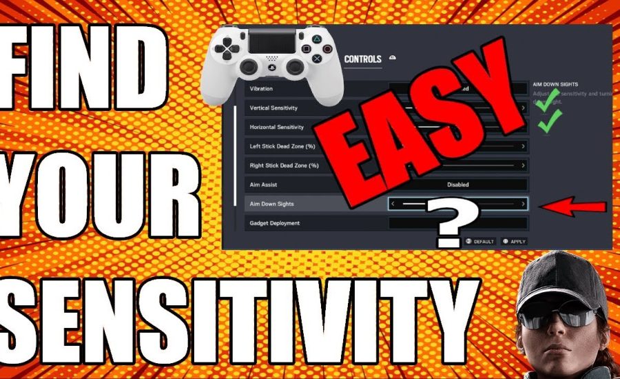 HOW TO FIND YOUR SENITIVITY | EASY GUIDE | RAINBOW SIX SIEGE
