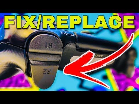 HOW TO FIX THE R2 BUTTON ON THE PS4 CONTROLLER (DETAILED)