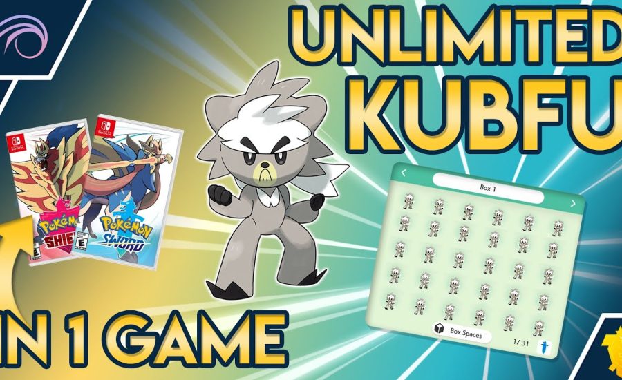 HOW TO GET MULTIPLE KUBFU/URSHIFU IN ONE COPY OF Pokemon Sword and Shield DLC Isle of Armor